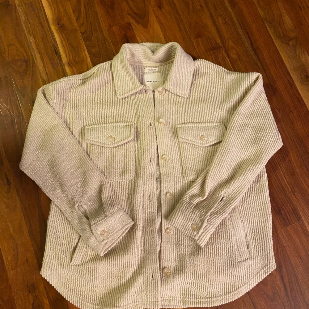 Very soft button up